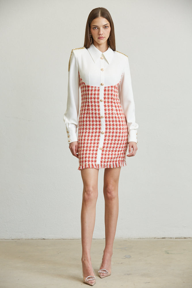 Lumière Luxe™ - Women's Jasmine Dress – Classic Elegance with a Modern Twist