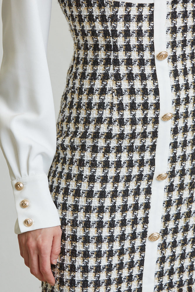 Lumière Luxe™ - Women's Jasmine Dress – Classic Elegance with a Modern Twist