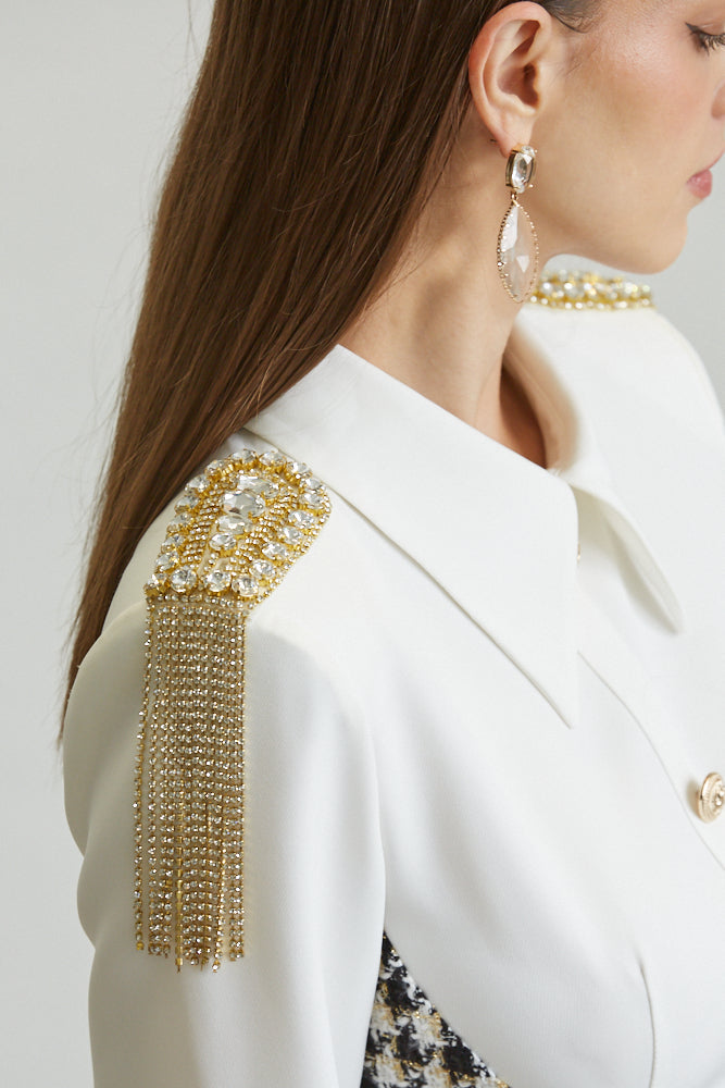 Lumière Luxe™ - Women's Jasmine Dress – Classic Elegance with a Modern Twist