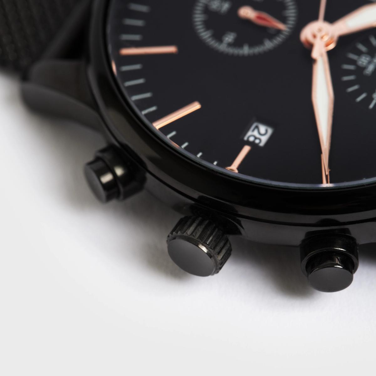 ForgeTime™ - Men’s Steel Mesh-Belt Watch