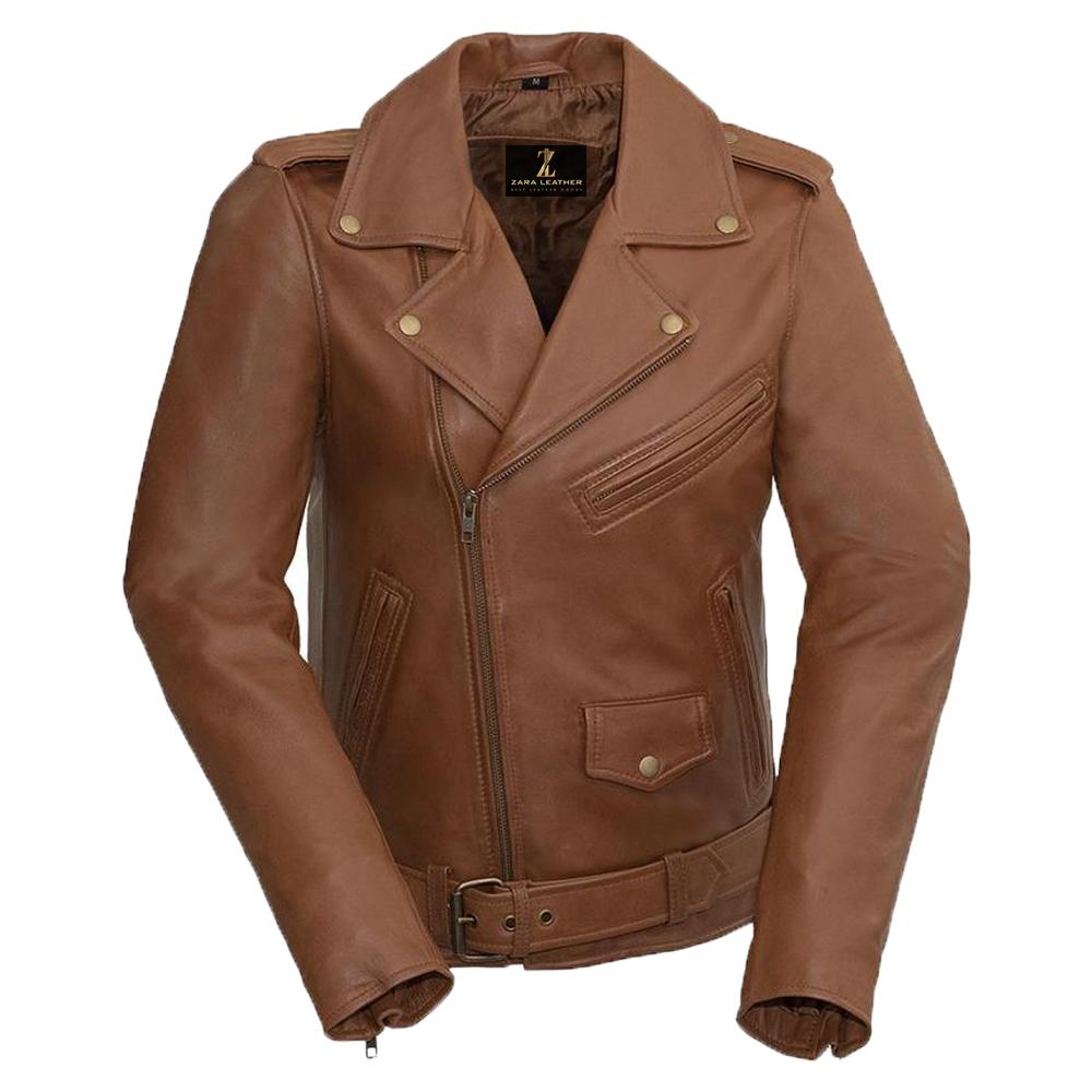 Eclipse Leather™ - Brando Women's Premium 100% Cowhide Leather Jacket