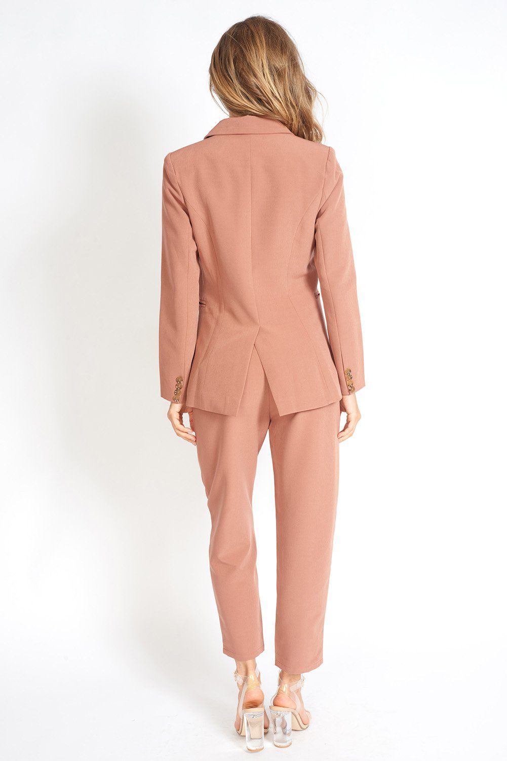 PowerMuse™ - Women's Business Babe 90s Fit Double Breasted Blazer
