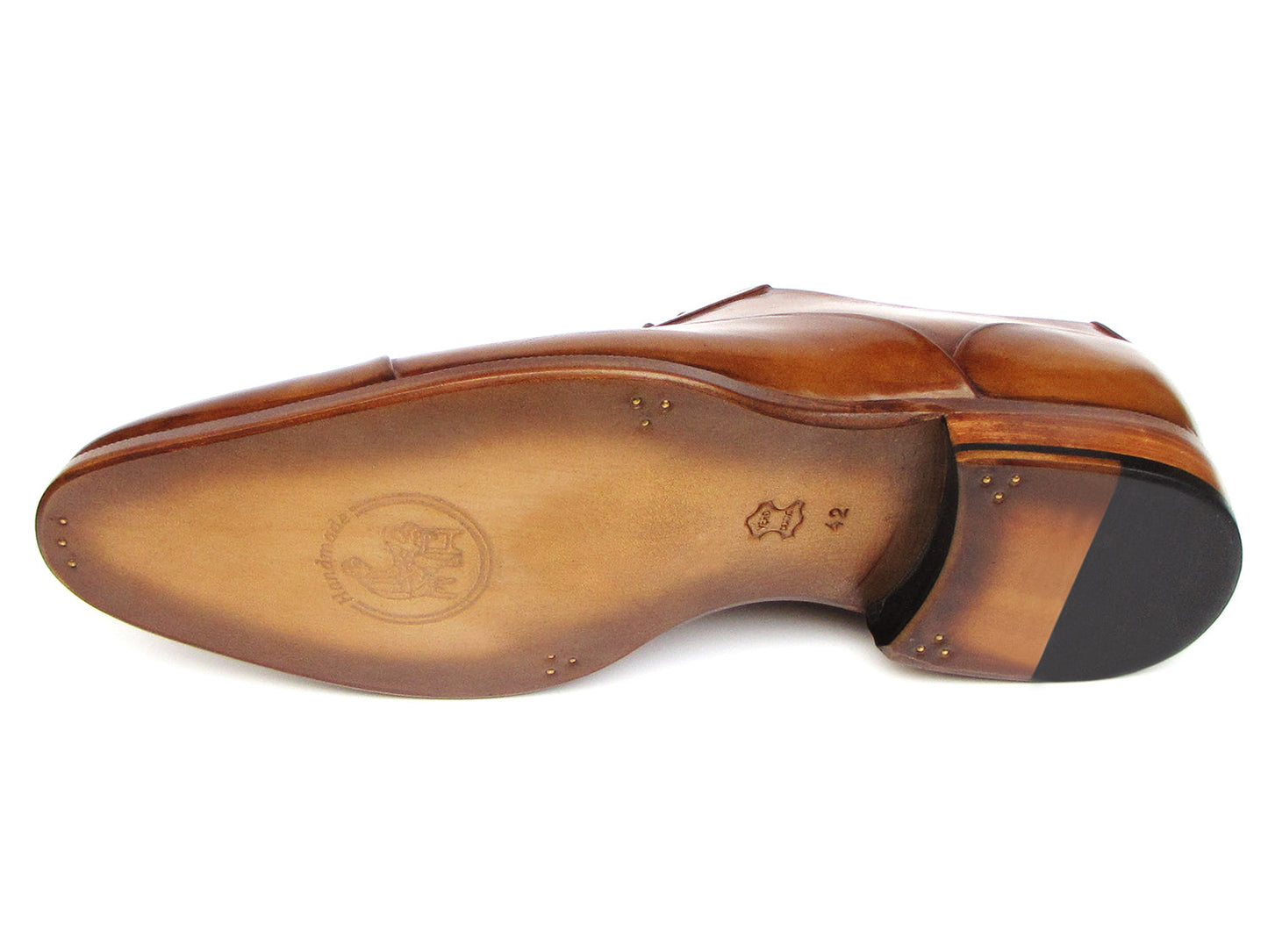 Paul Parkman™ - Men's Light Brown Leather Captoe Oxford Shoes