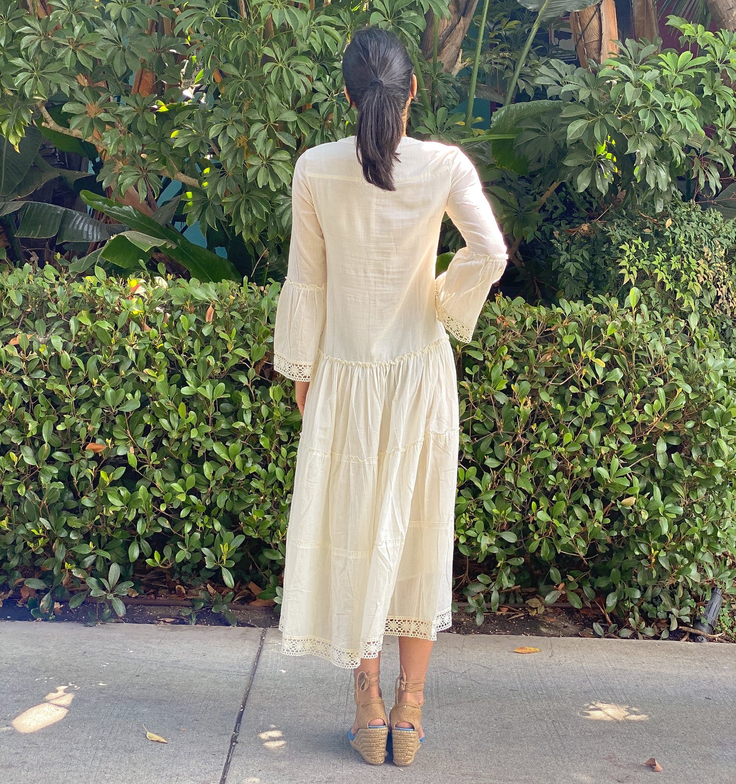 EleganceFlow™ - Women's Natural Mika Maxi Dress