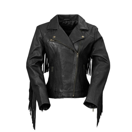 Rodeo Rebel™ - Daisy Women's Premium 100% Cowhide Leather Jacket