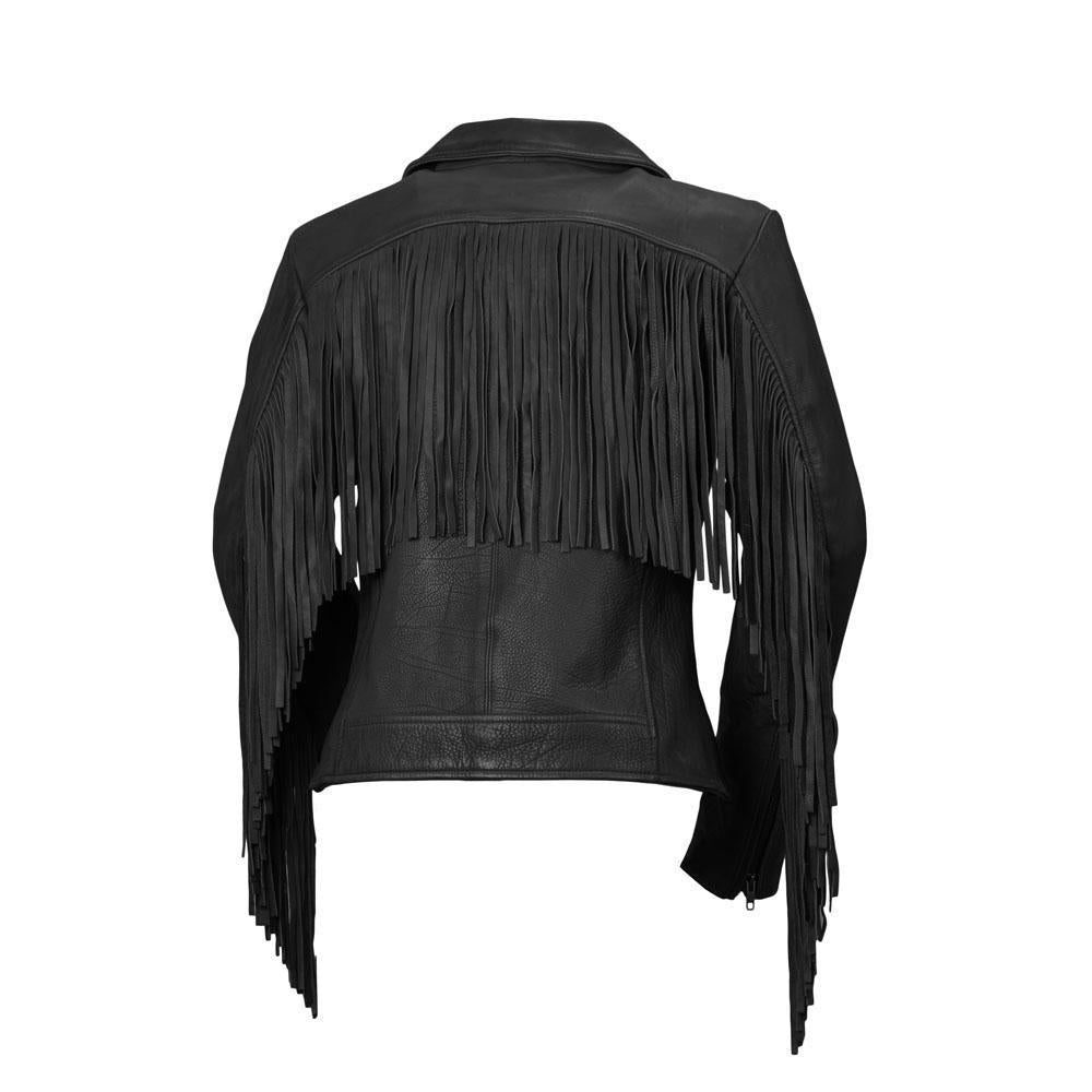 Rodeo Rebel™ - Daisy Women's Premium 100% Cowhide Leather Jacket