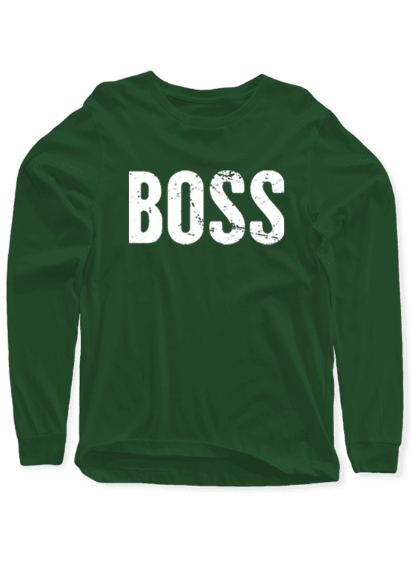 Boss™ - Long Sleeve Melange T-Shirt