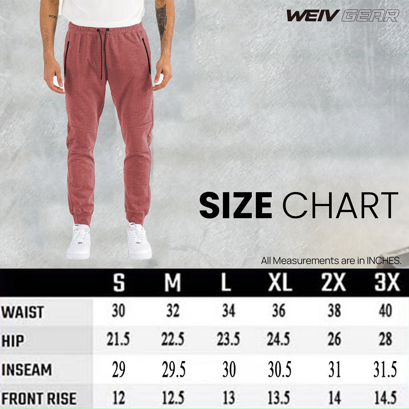 MomentumFit™ Heathered Cotton Sweats – Comfort Meets Style