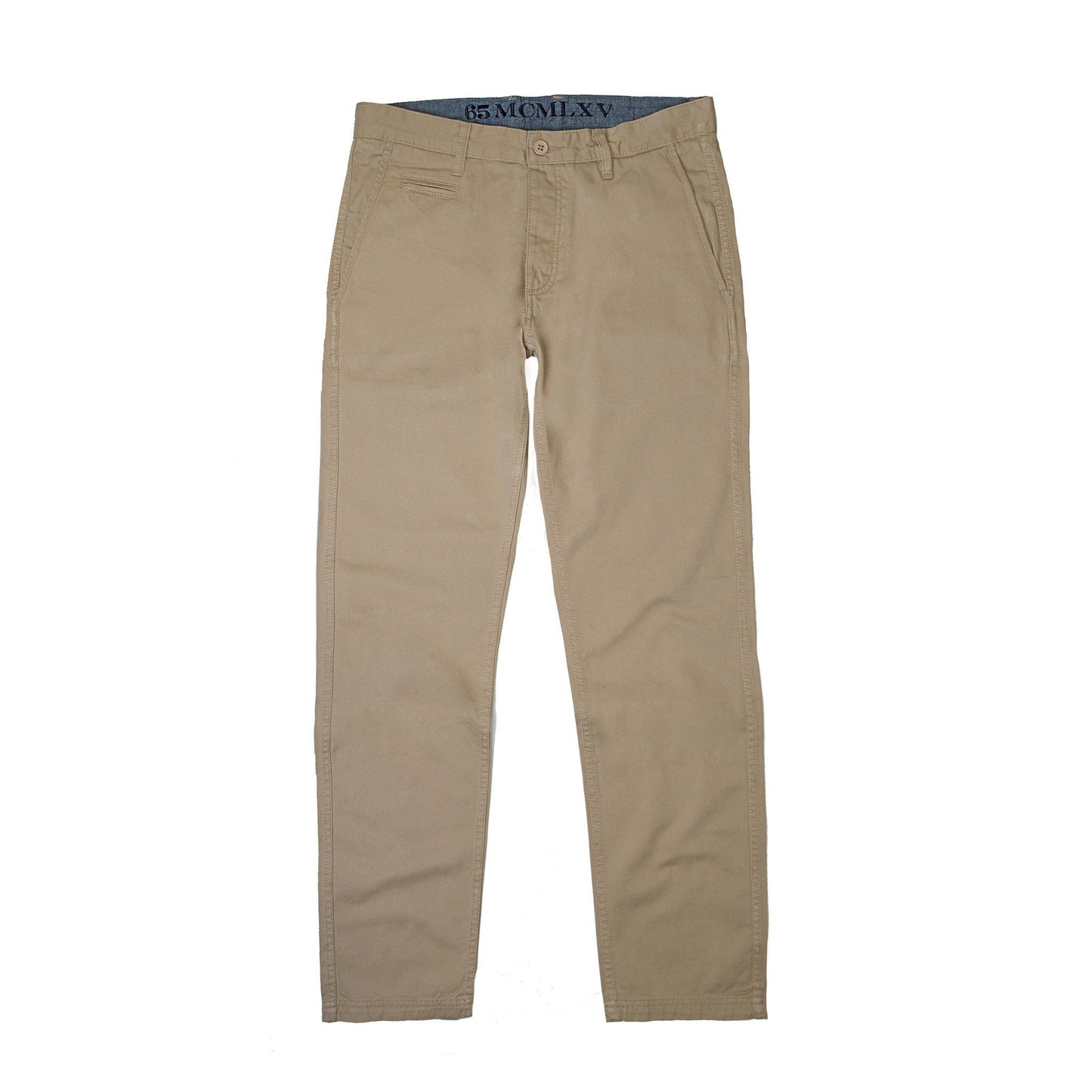 IndigoCraft™ - Men's Slim Fit Khaki Chino Pants
