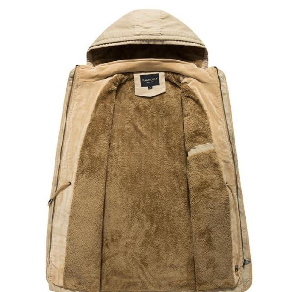 AlphaTrek™ - Mens Hooded Military Style Coat