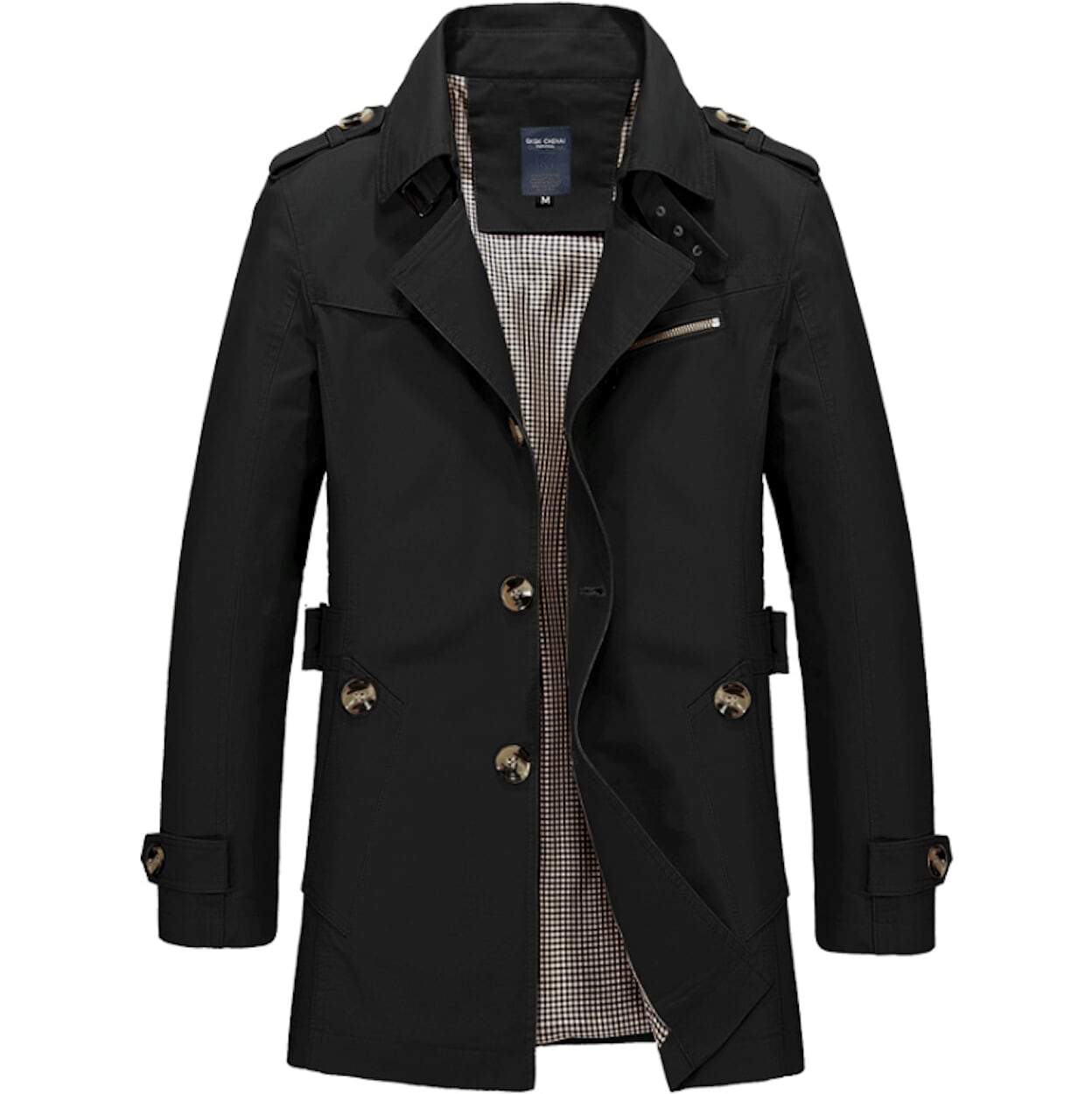 Regal Thread™ - Men’s Classic Everyday Comfort Trench Coat