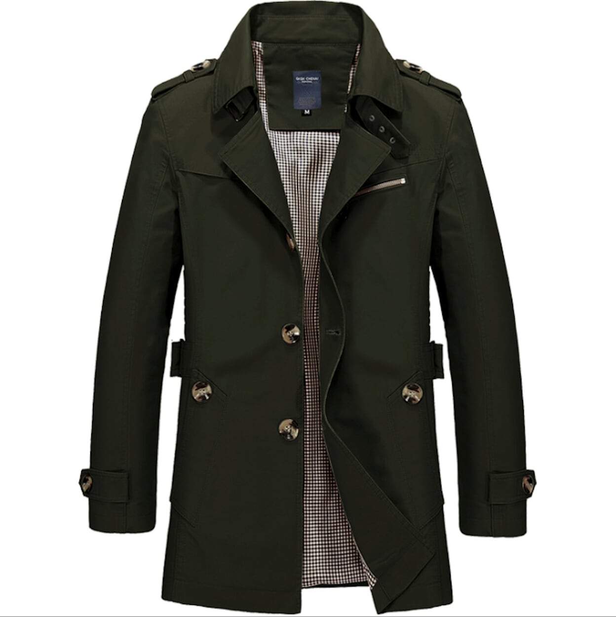 Regal Thread™ - Men’s Classic Everyday Comfort Trench Coat