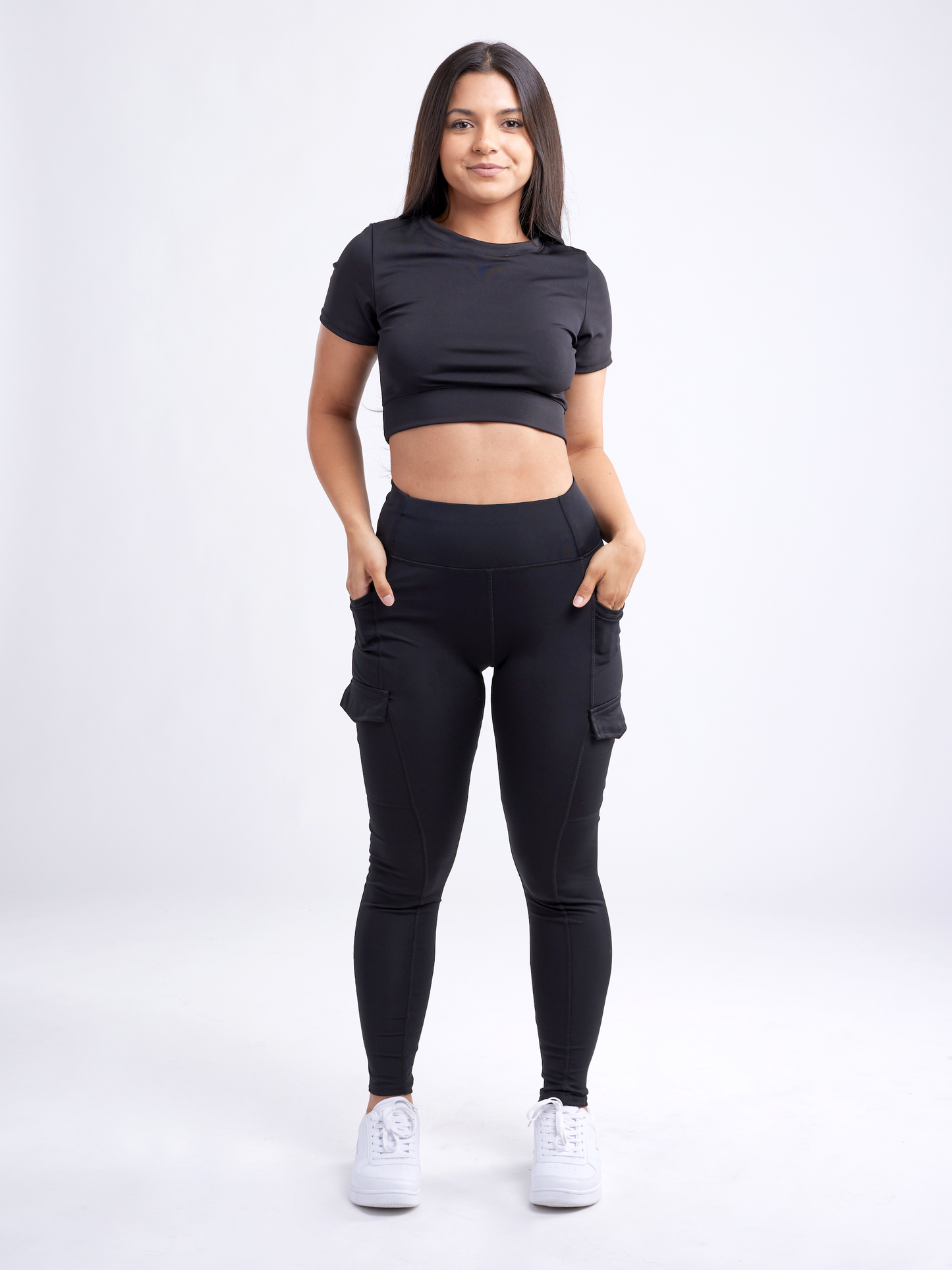 ActiveAura™ - Short-Sleeve Crop Top