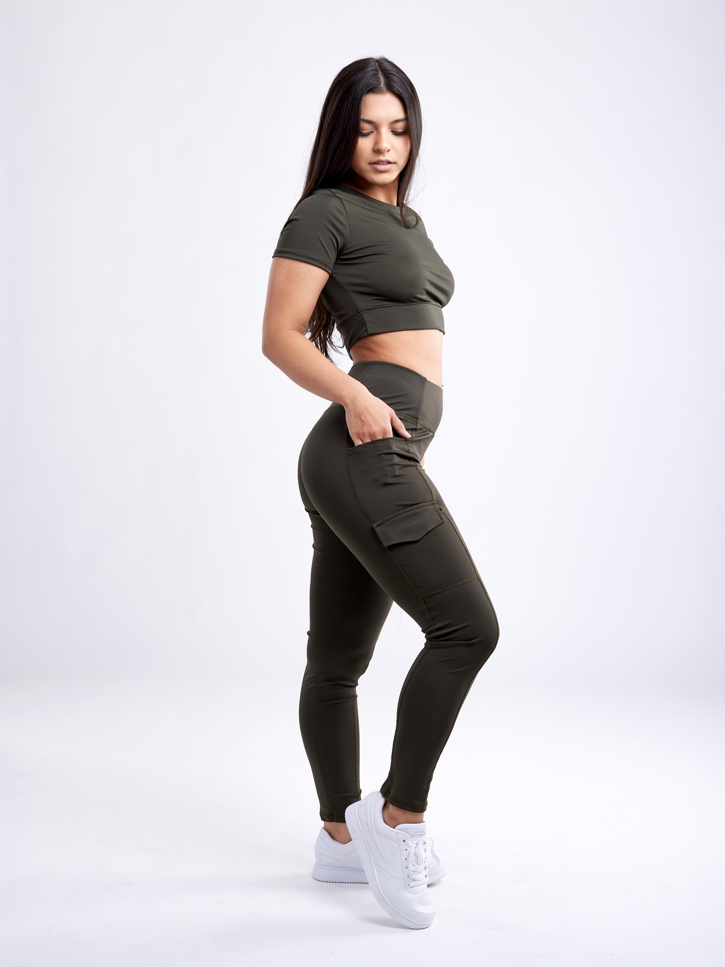 ActiveAura™ - Short-Sleeve Crop Top