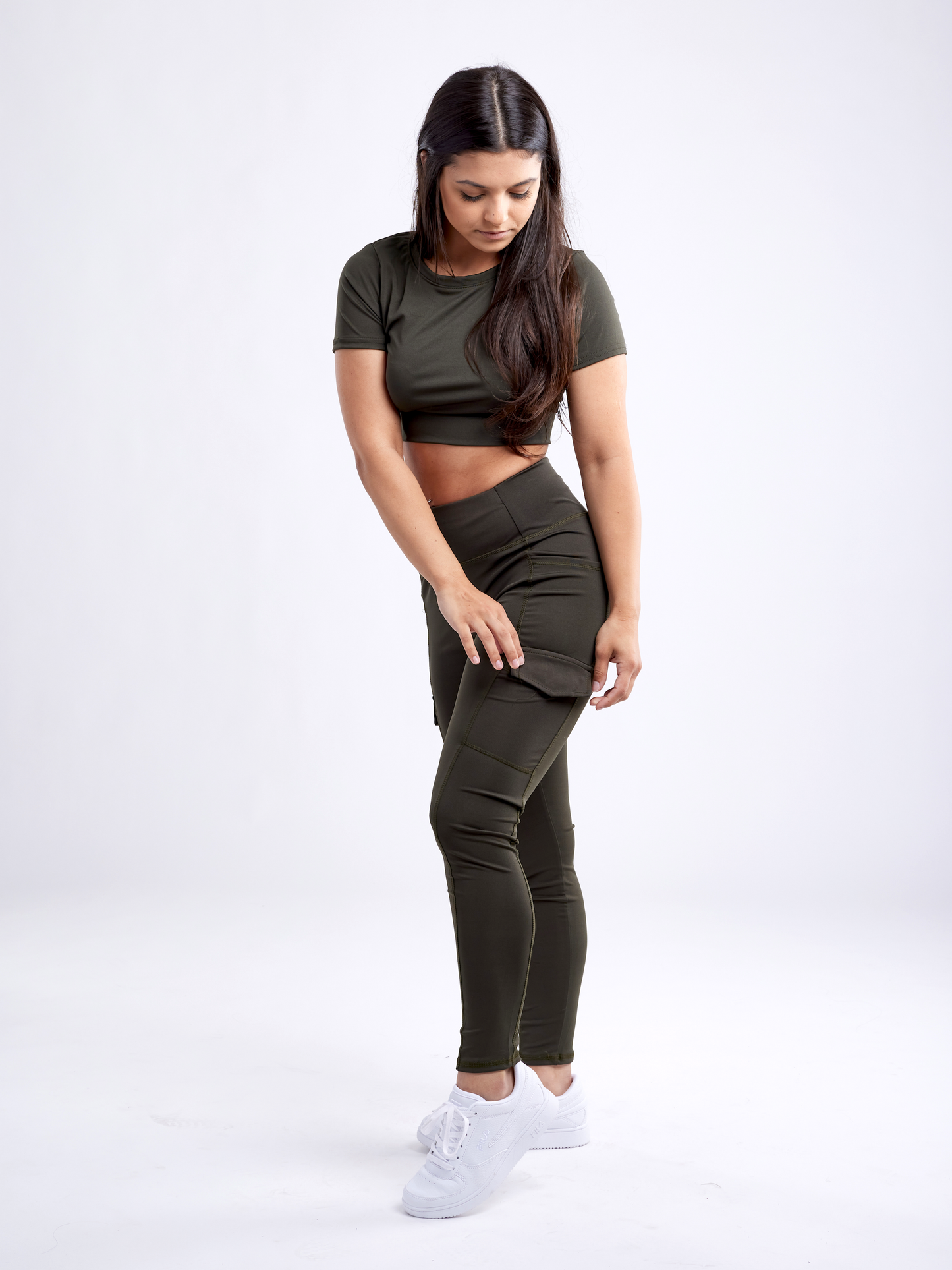 ActiveAura™ - Short-Sleeve Crop Top