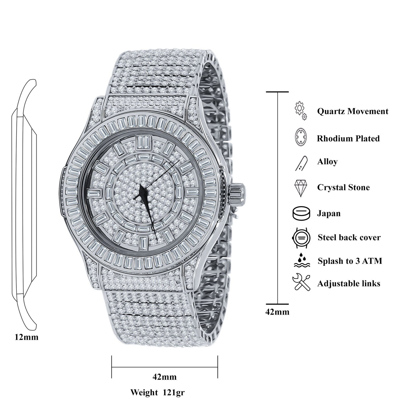EternaVélo™ - Gallant Steel Watch – Grand, Impressive, and Timeless