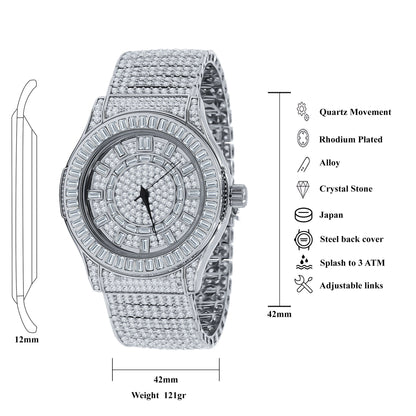 EternaVélo™ - Gallant Steel Watch – Grand, Impressive, and Timeless