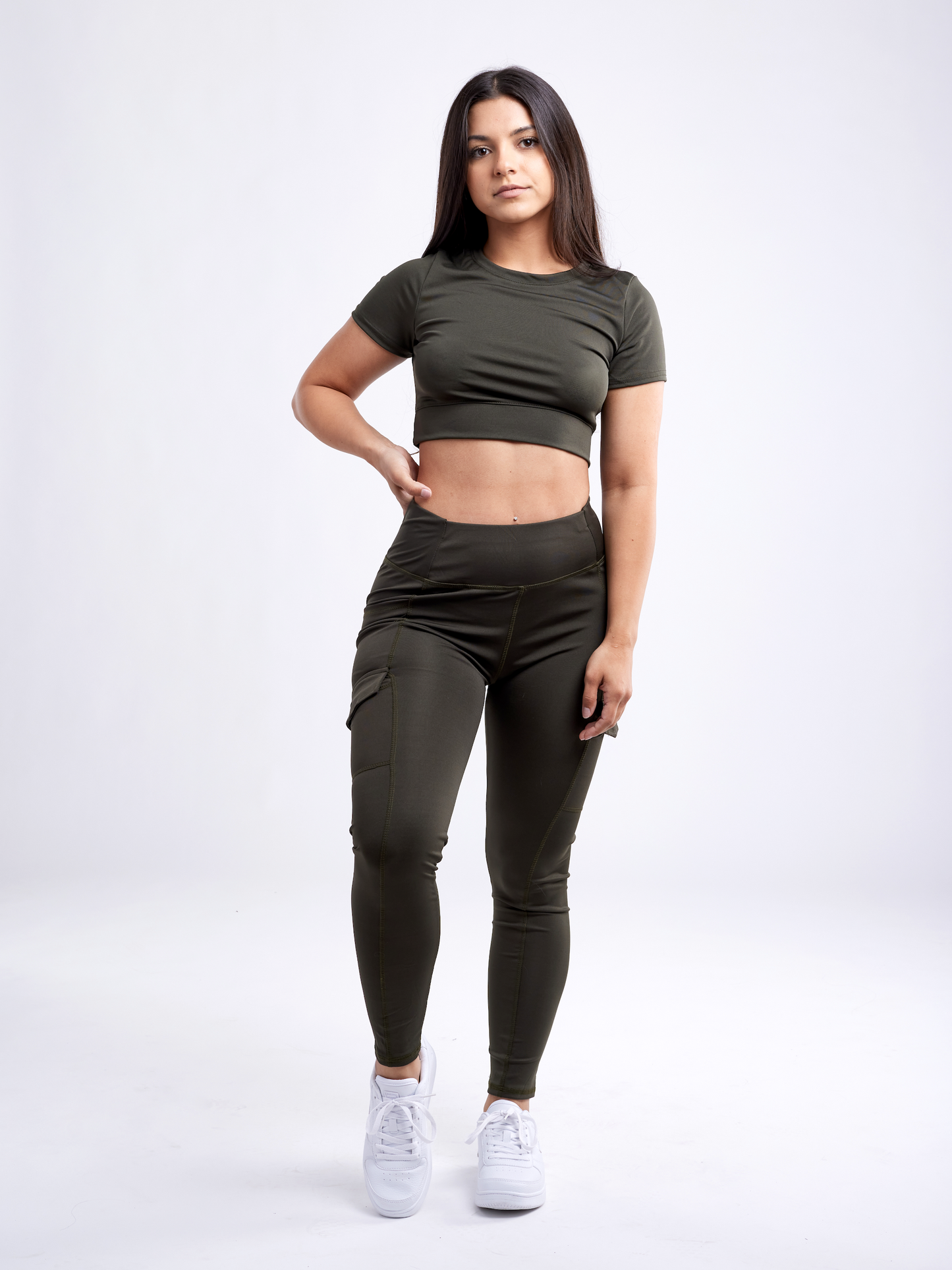 ActiveAura™ - Short-Sleeve Crop Top