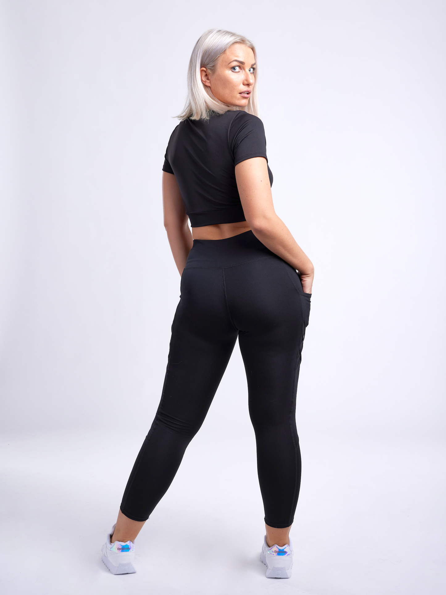 ActiveAura™ - Short-Sleeve Crop Top