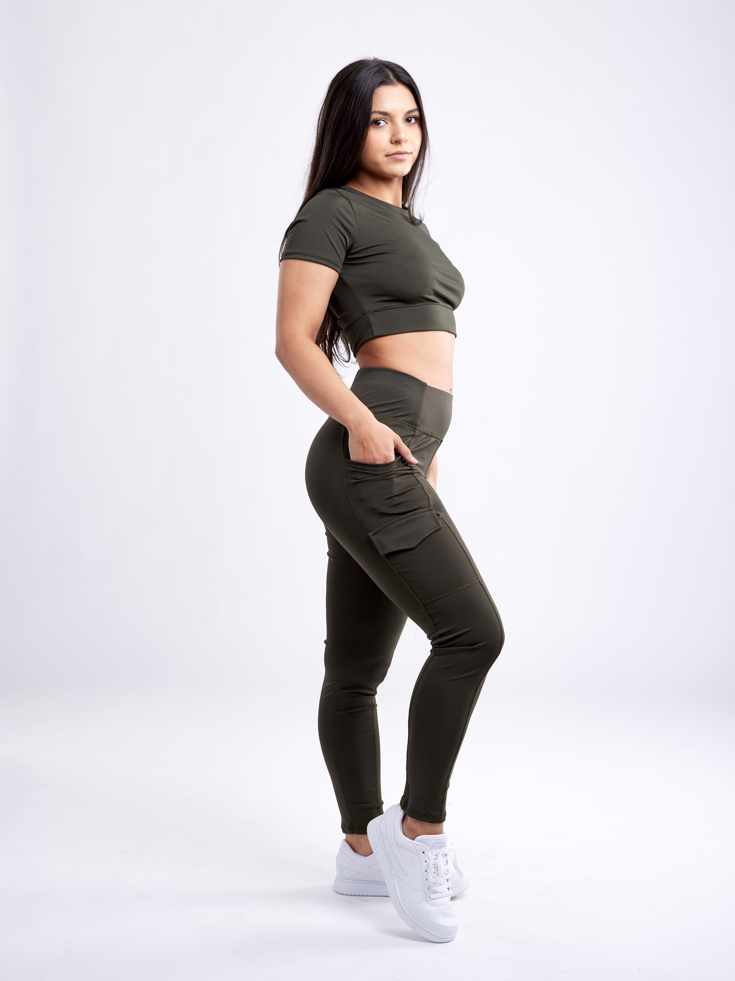 ActiveAura™ - Short-Sleeve Crop Top