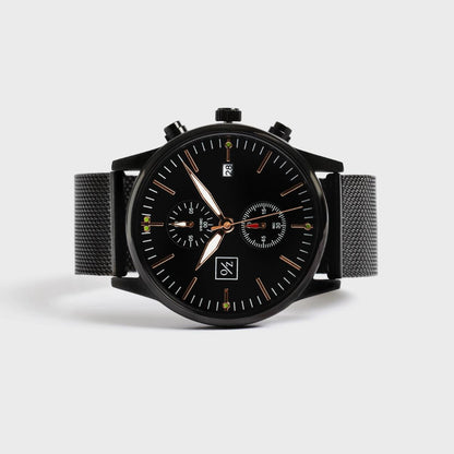 ForgeTime™ - Men’s Steel Mesh-Belt Watch