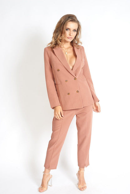 PowerMuse™ - Women's Business Babe 90s Fit Double Breasted Blazer