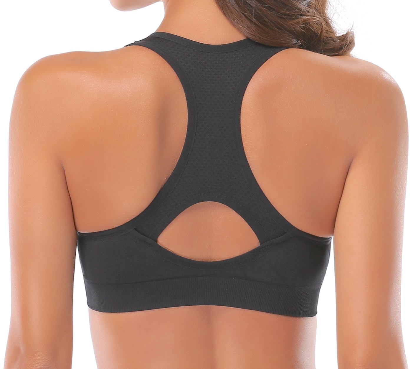 ActiveAura™ - Women’s Stylish Racerback Athletic Sports Bra