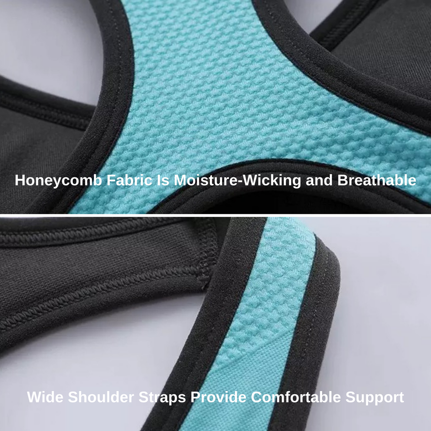 ActiveAura™ - Women’s Stylish Racerback Athletic Sports Bra