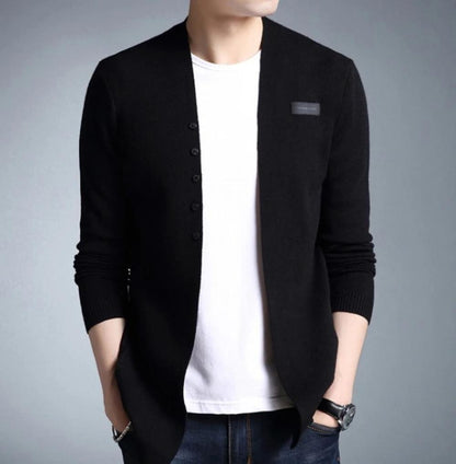 Elysian Tailor™ - Mens Slim Fit Blazer with Button Design