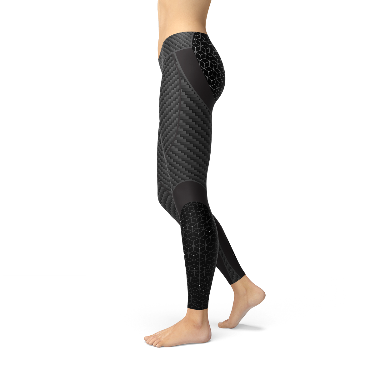 VitalFlow™ - Women's Carbon Fiber Sports Leggings