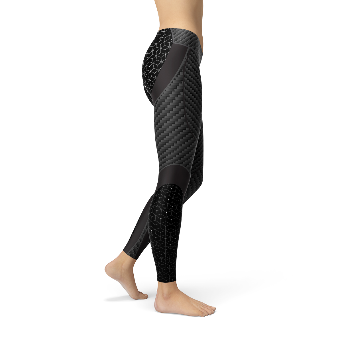 VitalFlow™ - Women's Carbon Fiber Sports Leggings