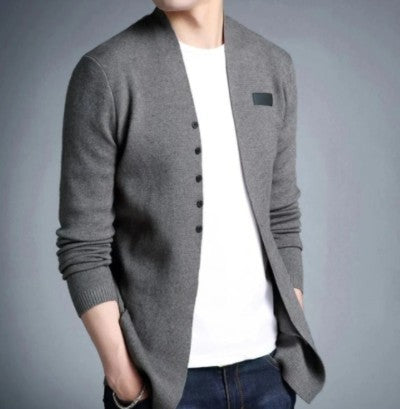 Elysian Tailor™ - Mens Slim Fit Blazer with Button Design