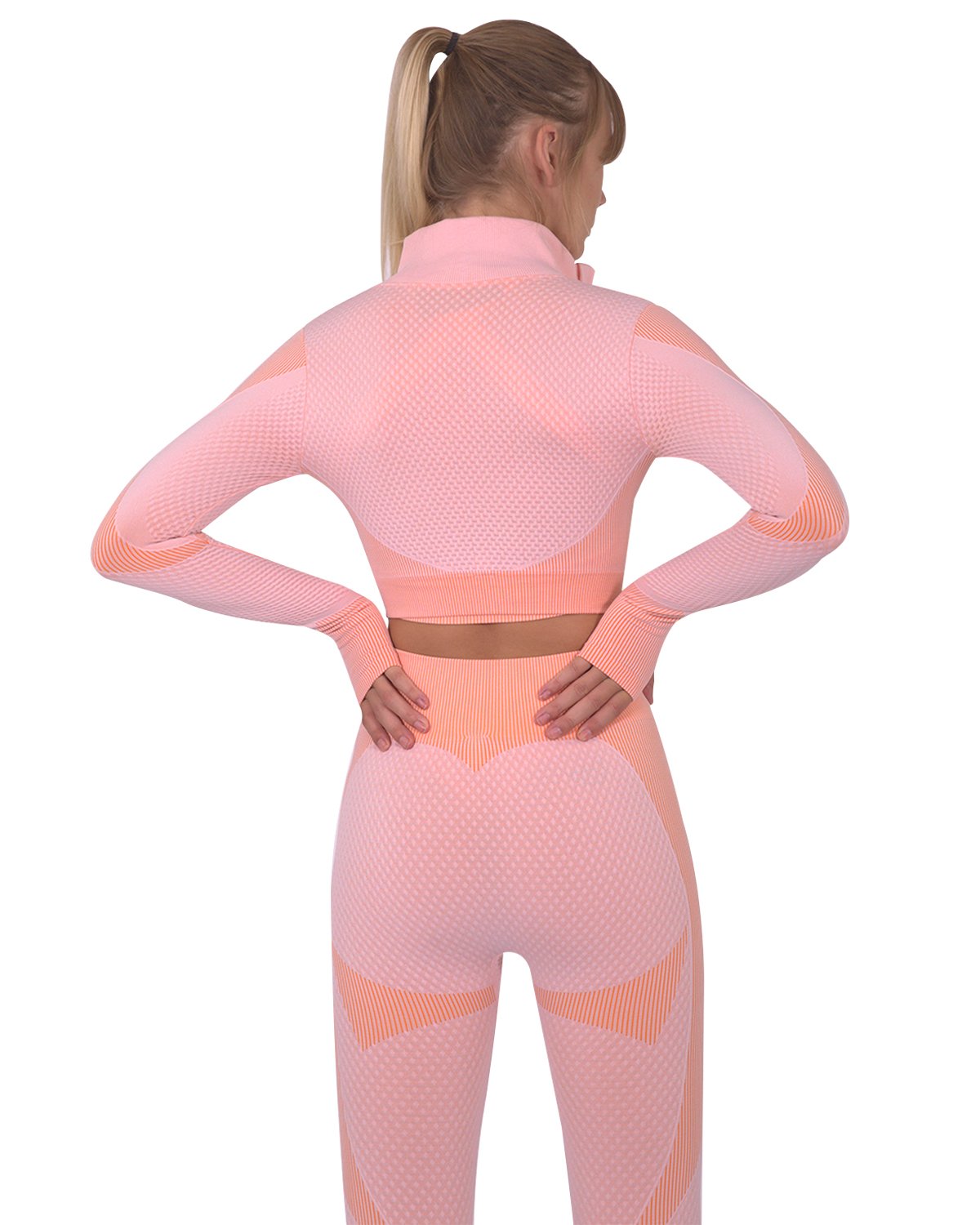 Lauma Active™ - Women's Trois Seamless Sports Jacket - Pink