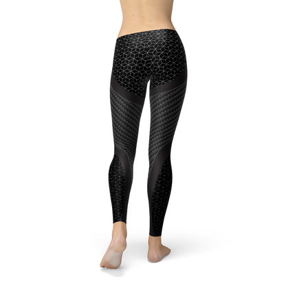 VitalFlow™ - Women's Carbon Fiber Sports Leggings