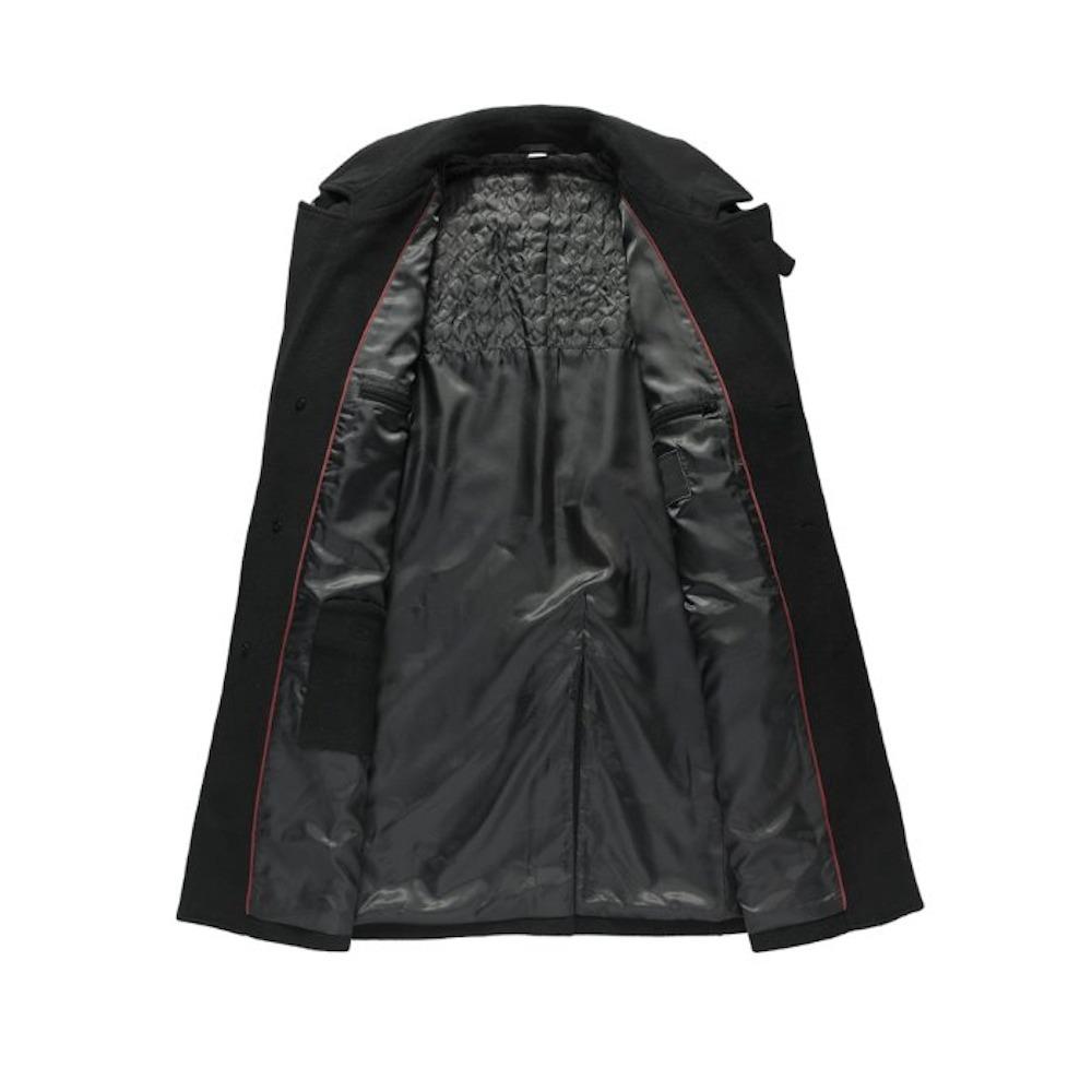 Kingsworth Atelier™ - Mens Mid-Length Wool Blend Coat
