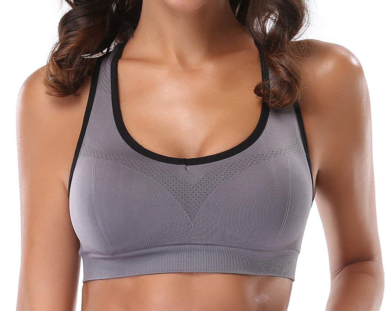 ActiveAura™ - Women’s Stylish Racerback Athletic Sports Bra